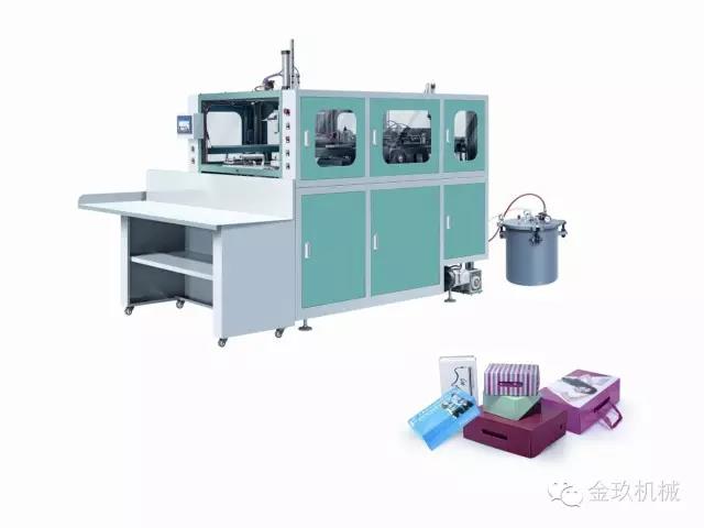 全自動連體蓋飛機盒鞋盒機