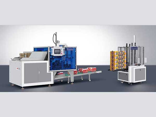 Fruit box folding machine